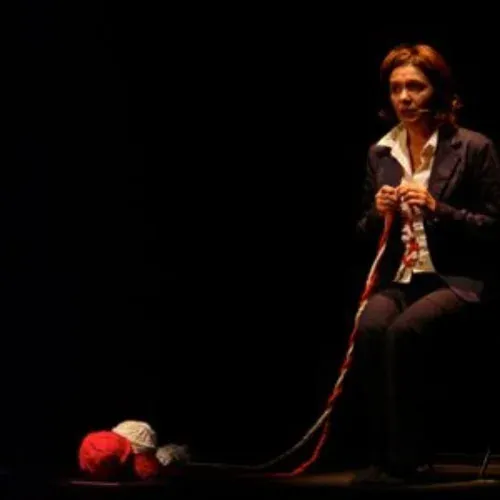 Il filo rosso e i gomitoli, scena di parola